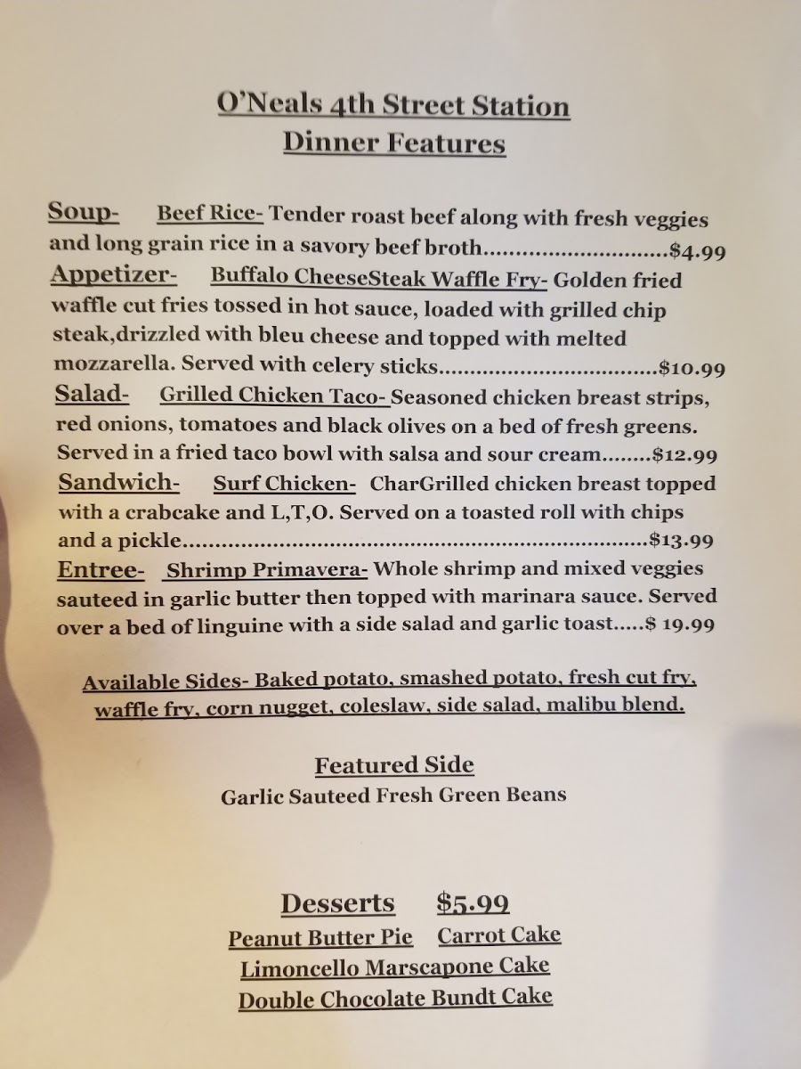 O’Neals 4th Street Station Pub - 2