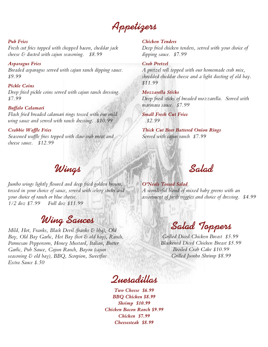 O’Neals 4th Street Station Pub - 3