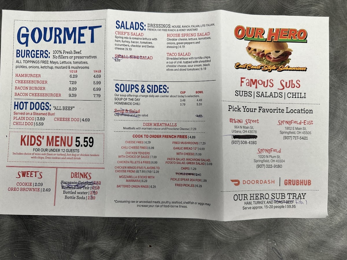 Our Hero Express Subs - 1