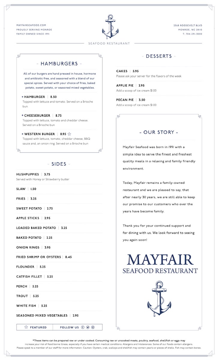 Mayfair Seafood - 5