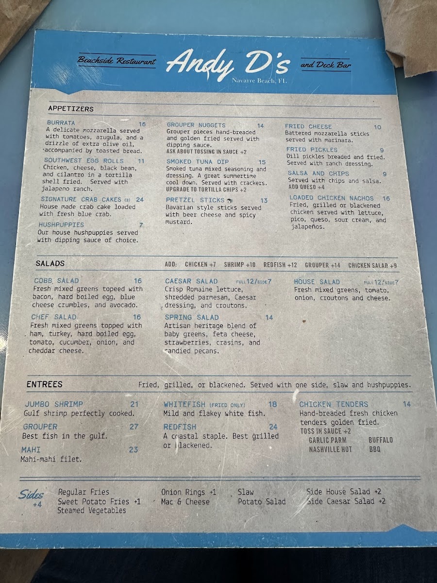 Andy D's Beachside Restaurant & Deck Bar - 7