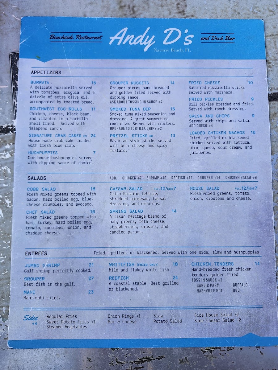 Andy D's Beachside Restaurant & Deck Bar - 9