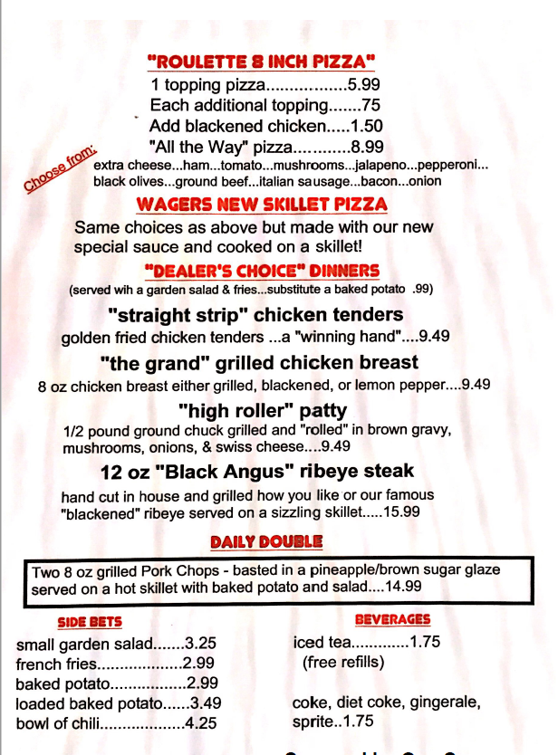 Wagers Grill and Bar - 2