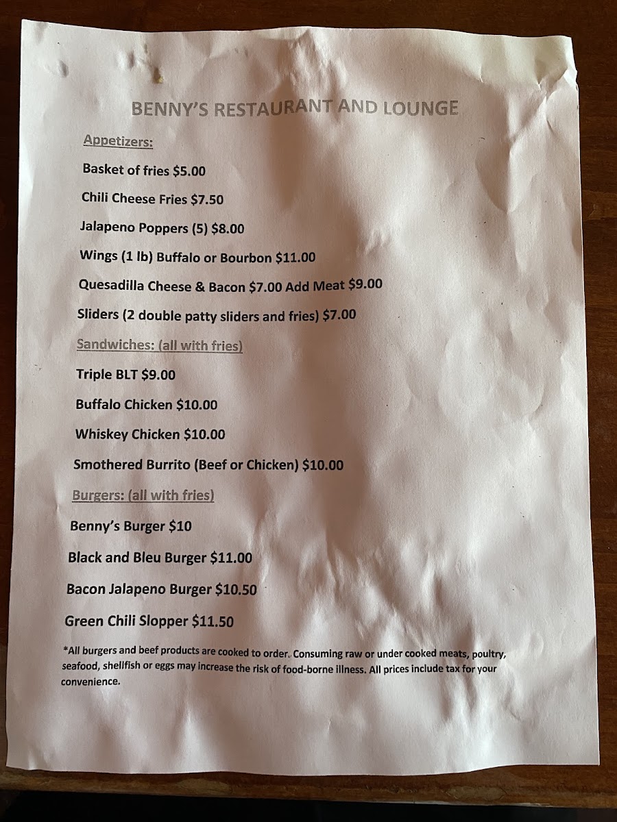 Benny's Restaurant & Lounge - 1