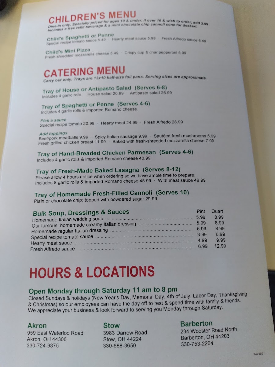 Parasson's Italian Restaurant - 9