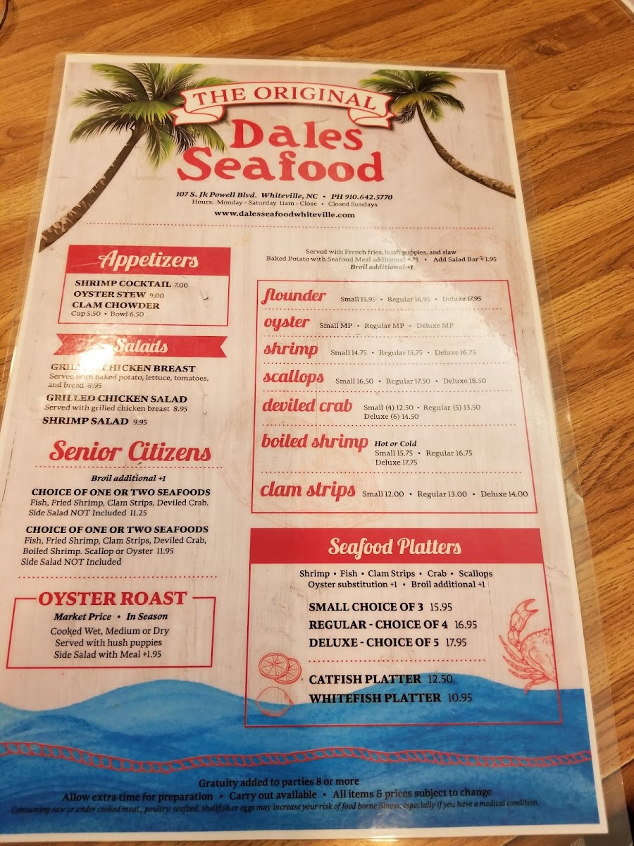 Dale's Seafood of Whiteville - 6