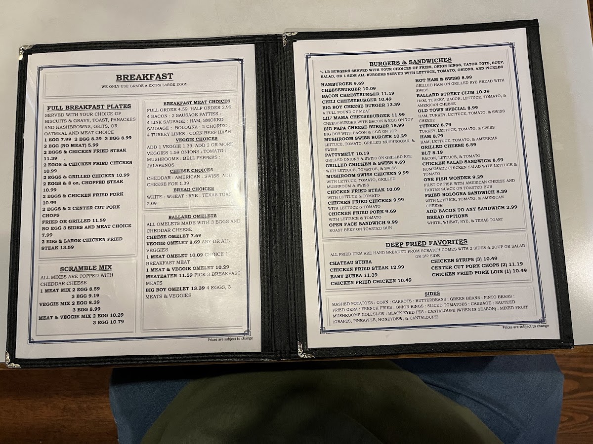 Ballard Street Cafe and Grill - 1