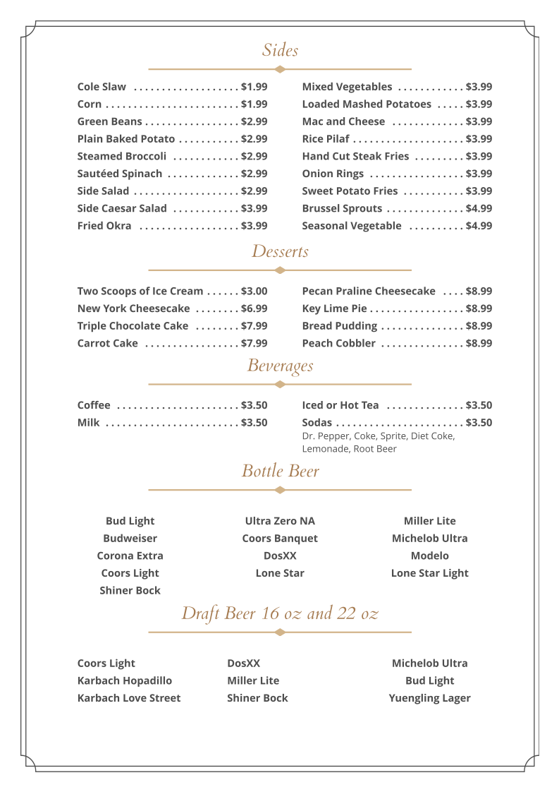 Trail Boss Steak & Grill - 1