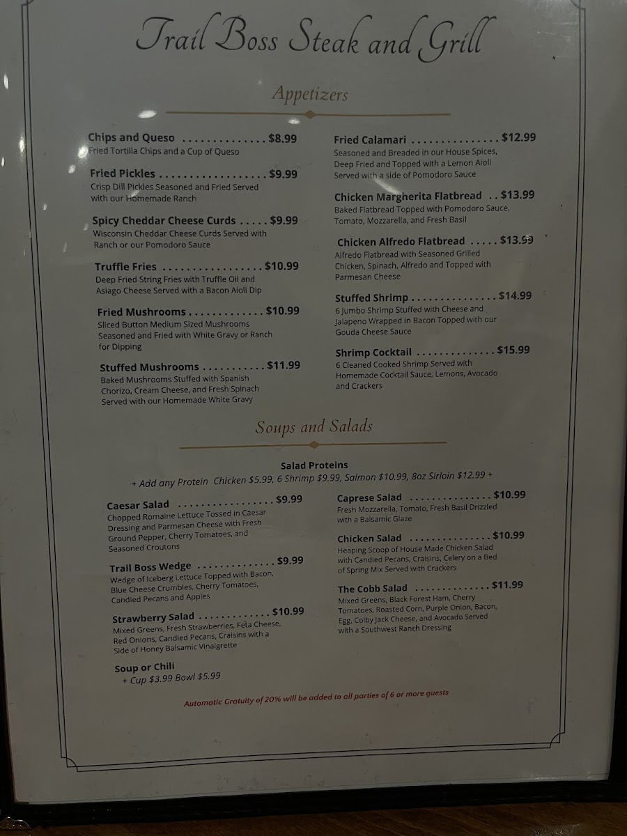 Trail Boss Steak & Grill - 10