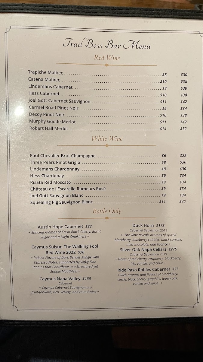 Trail Boss Steak & Grill - 6