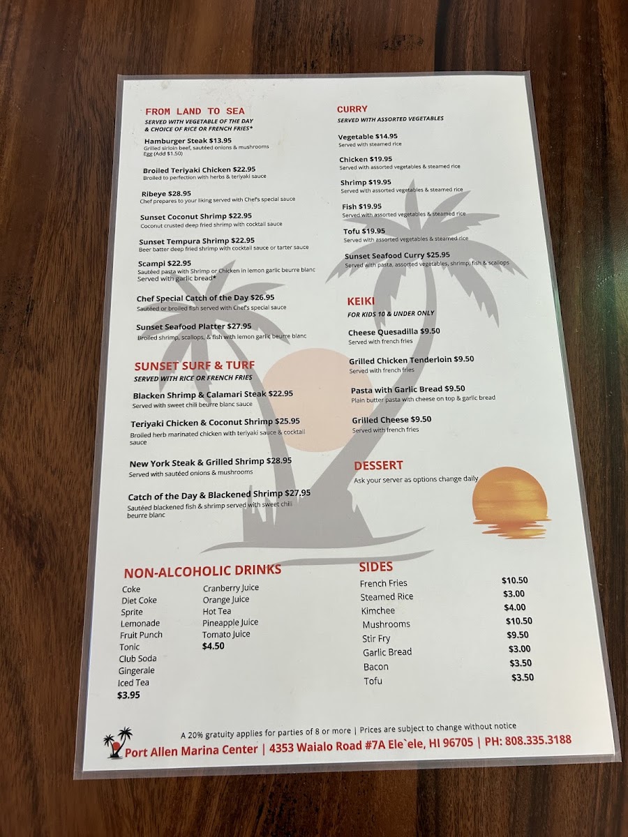 Port Allen Sunset Grill & Bar - 5