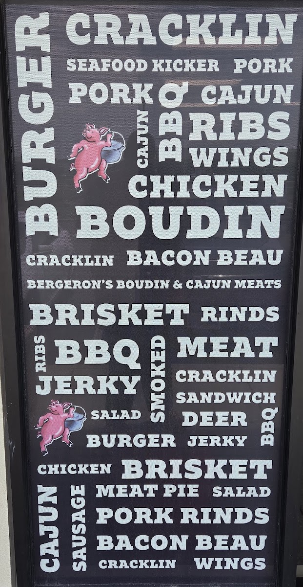 Bergeron's Boudin & Cajun Meats - 1