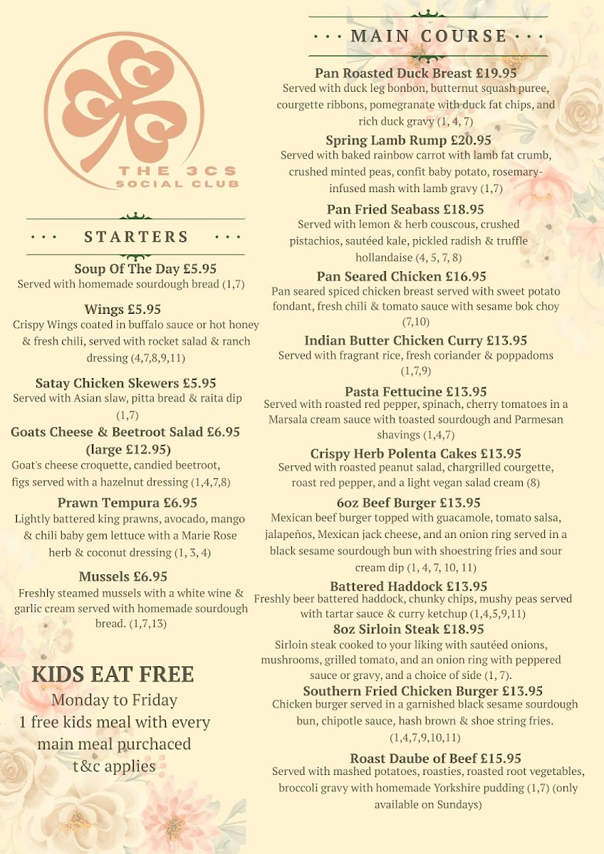 The 3 C's Social Club - 1