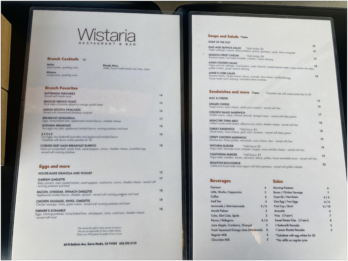 Wistaria Restaurant and Bar - 1