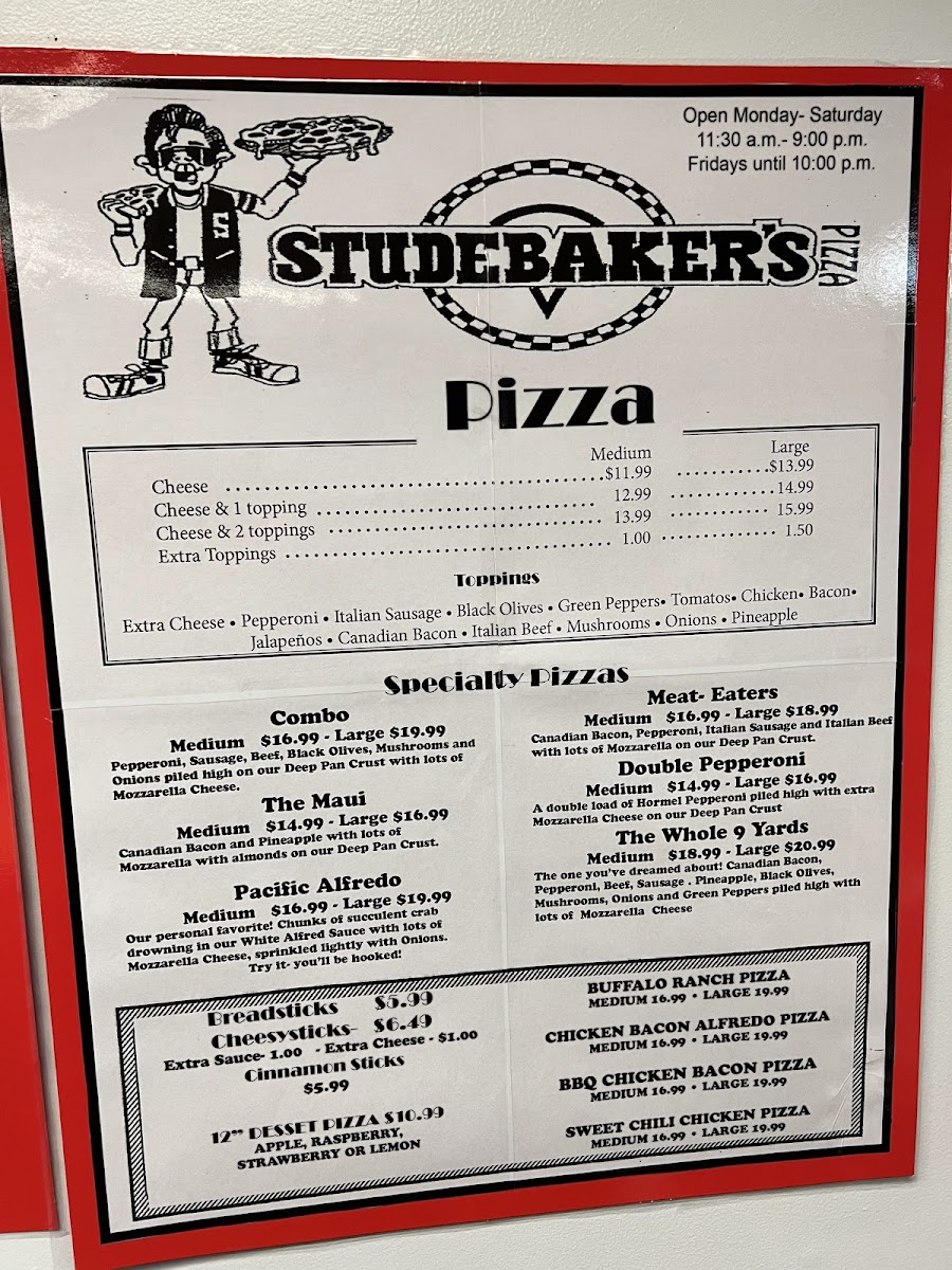 Studebaker's Pizza - 2