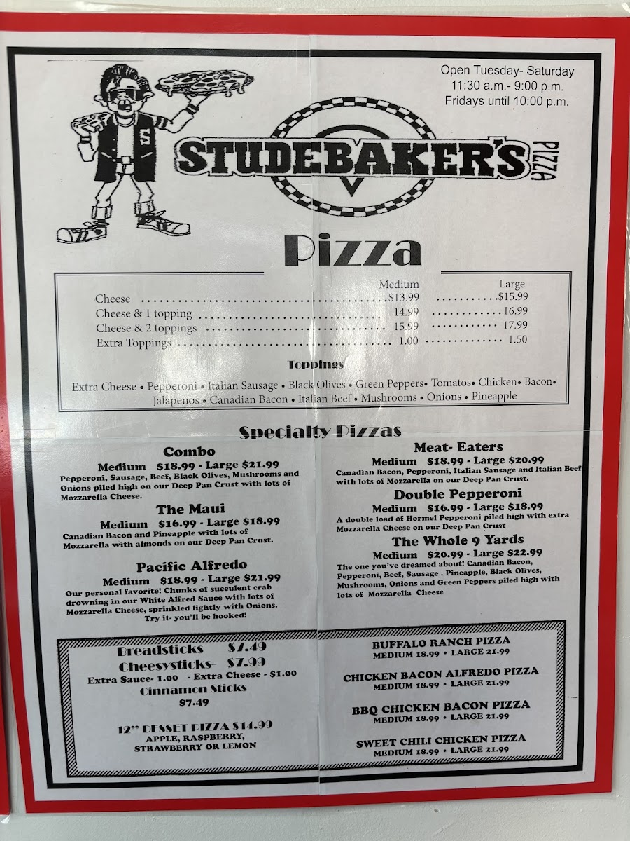 Studebaker's Pizza - 3