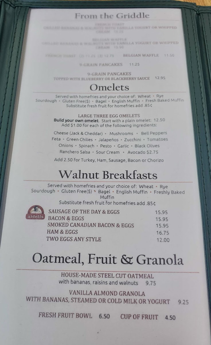 The Walnut Avenue Cafe - 9