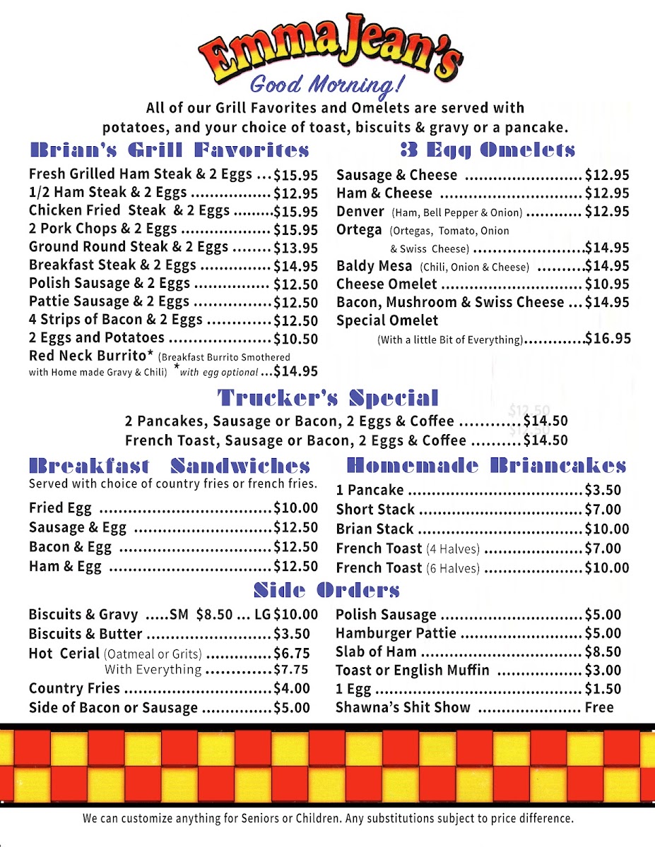 Emma Jean's Holland Burger Cafe - 1