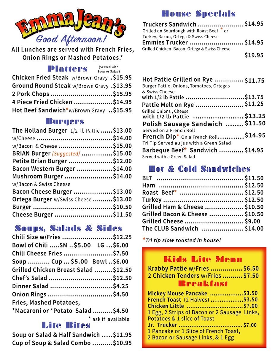 Emma Jean's Holland Burger Cafe - 2