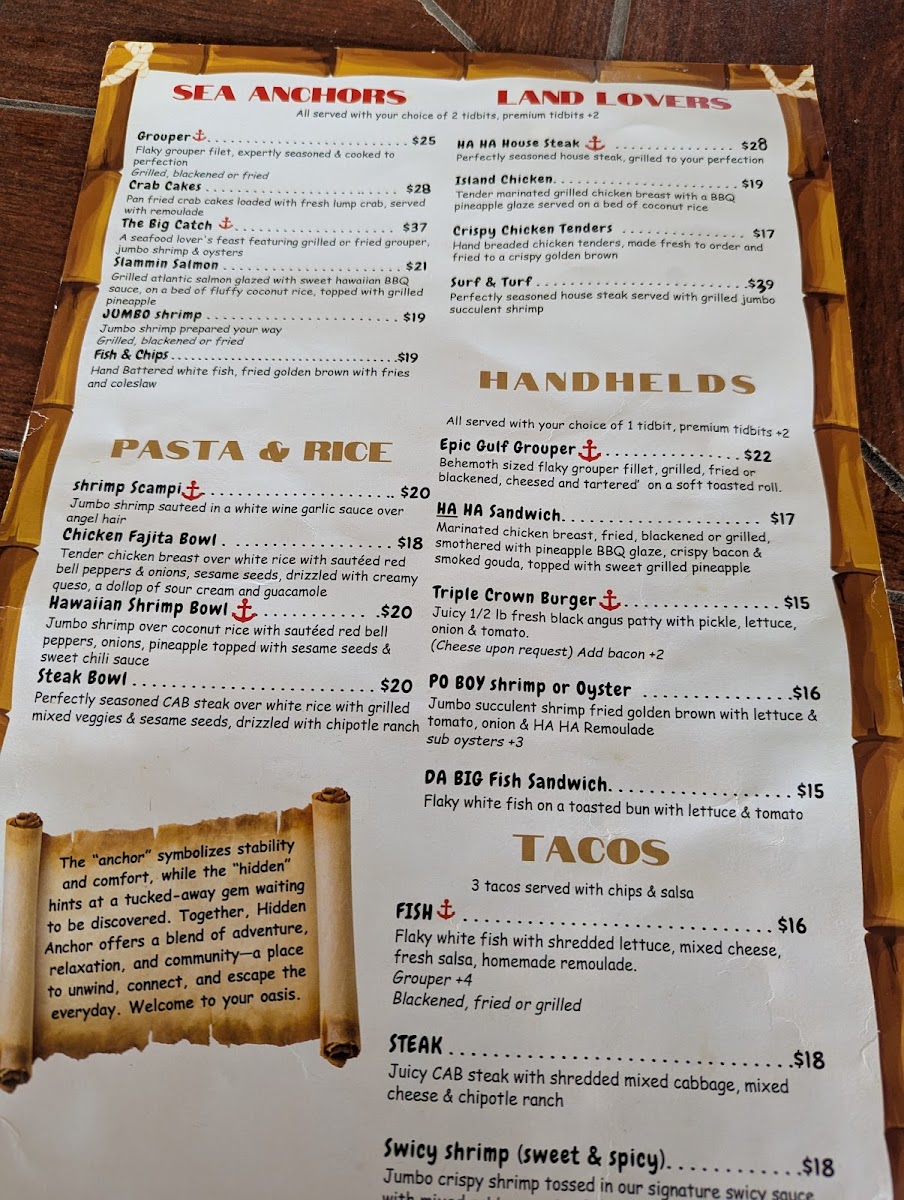 Hidden Anchor Tiki Bar & Grill - 2