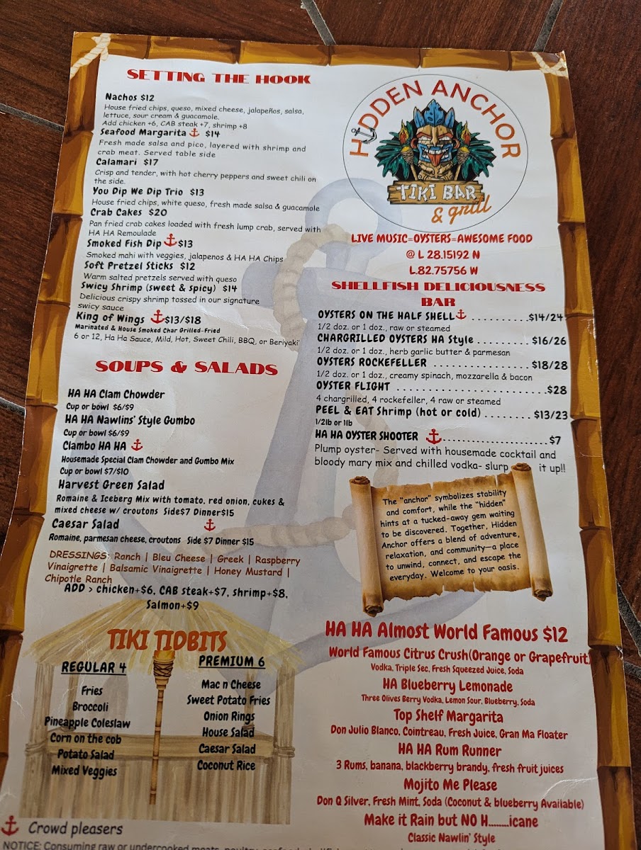 Hidden Anchor Tiki Bar & Grill - 3