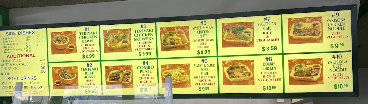 TERIYAKI CHICKEN COMBO - 3