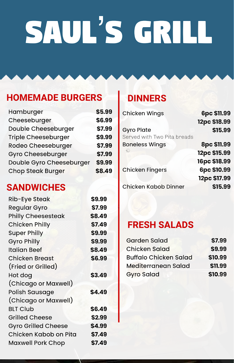 Saul's Chicago Style Grill - 1