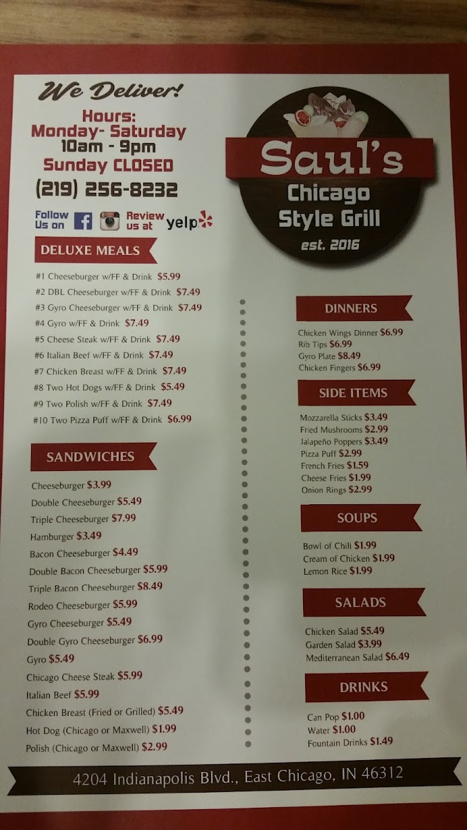 Saul's Chicago Style Grill - 10