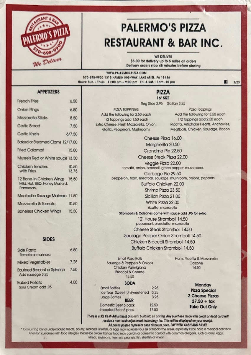 Palermo`s Pizza Restaurant & Bar - 5