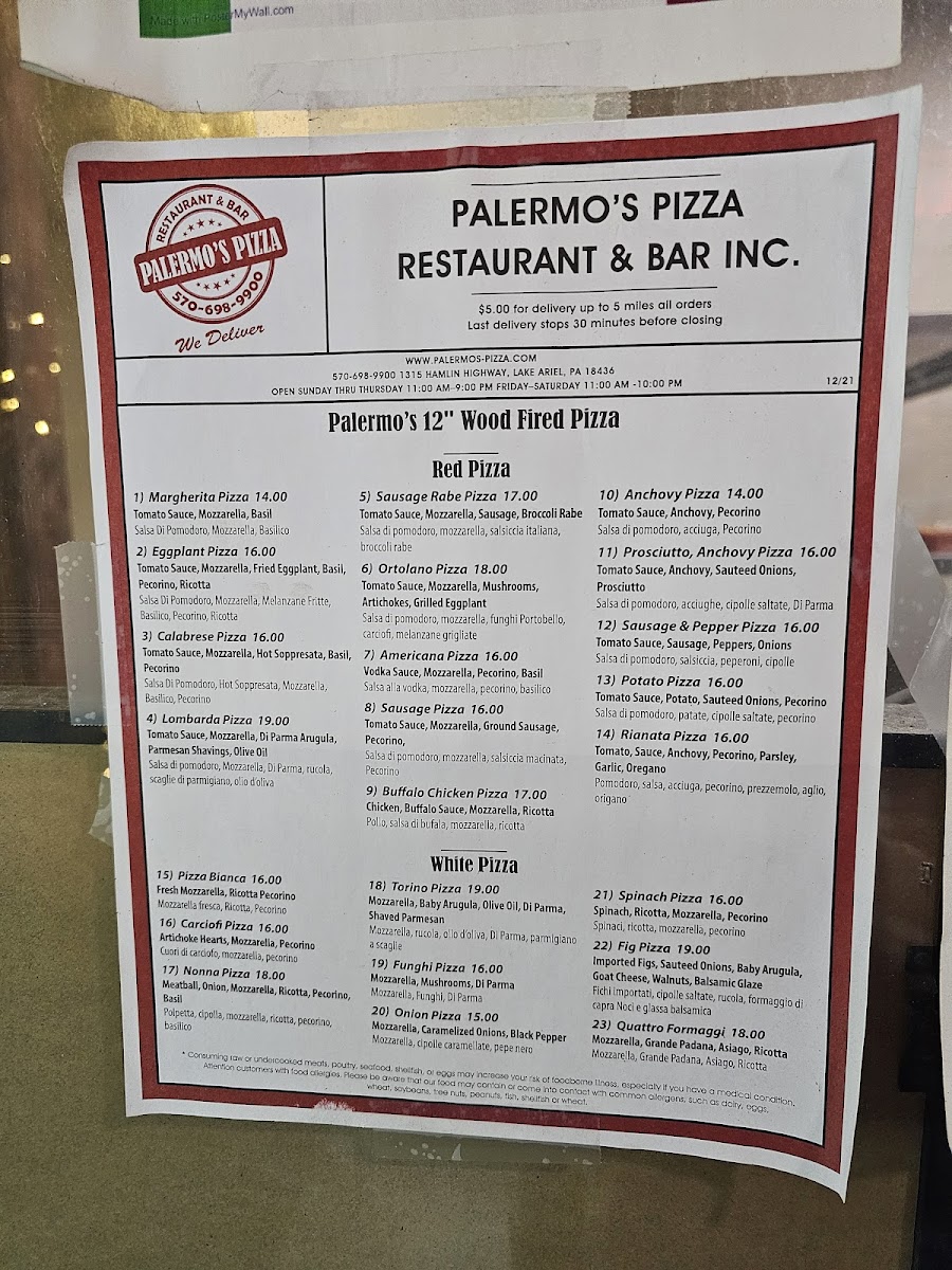 Palermo`s Pizza Restaurant & Bar - 6