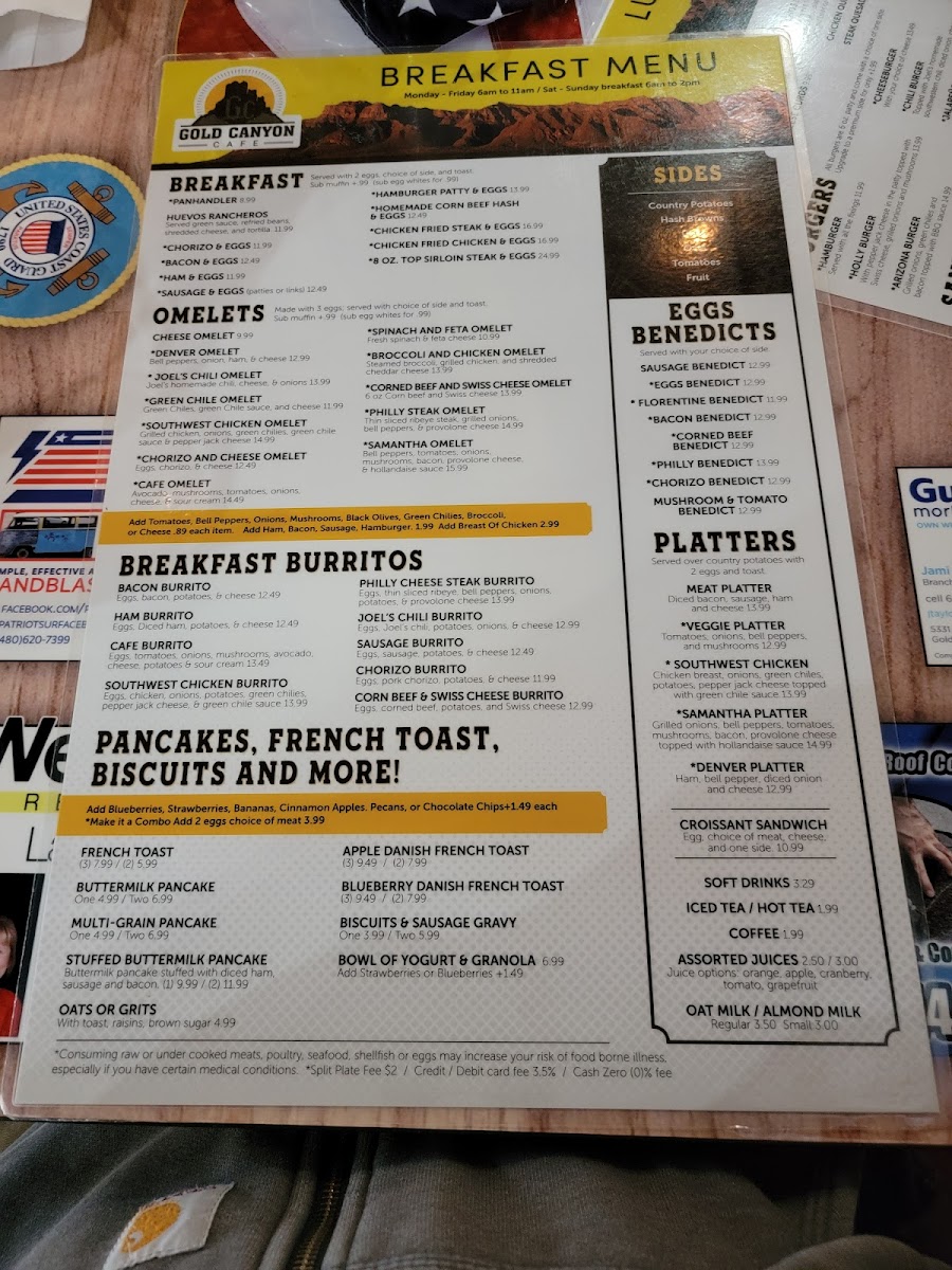 Gold Canyon Cafe - 6