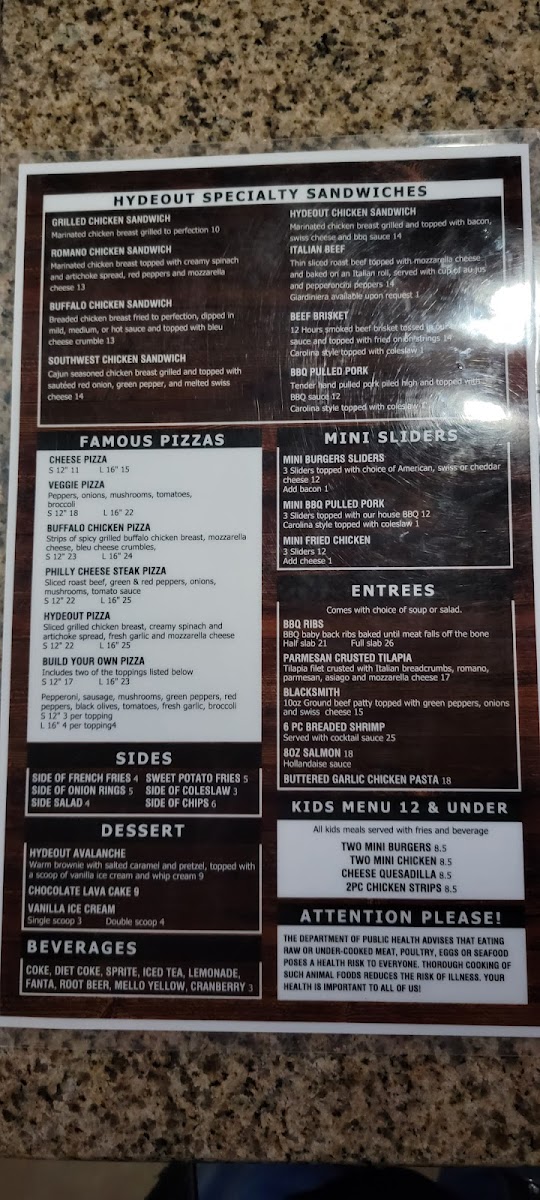 Hydeout Bar & Grill - 1