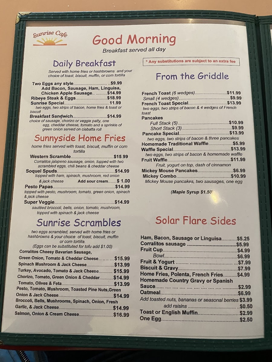 Sunrise Cafe - 1
