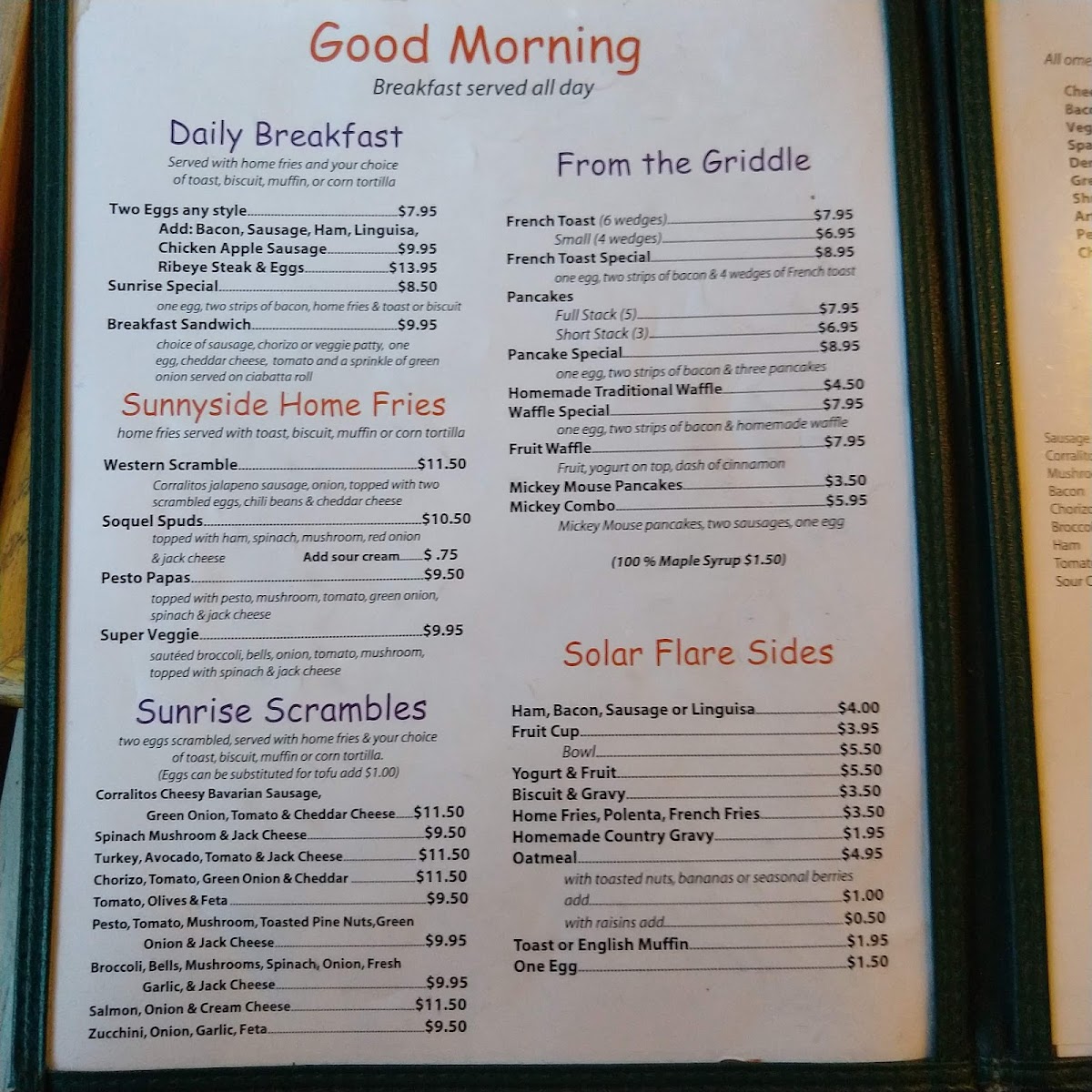 Sunrise Cafe - 6