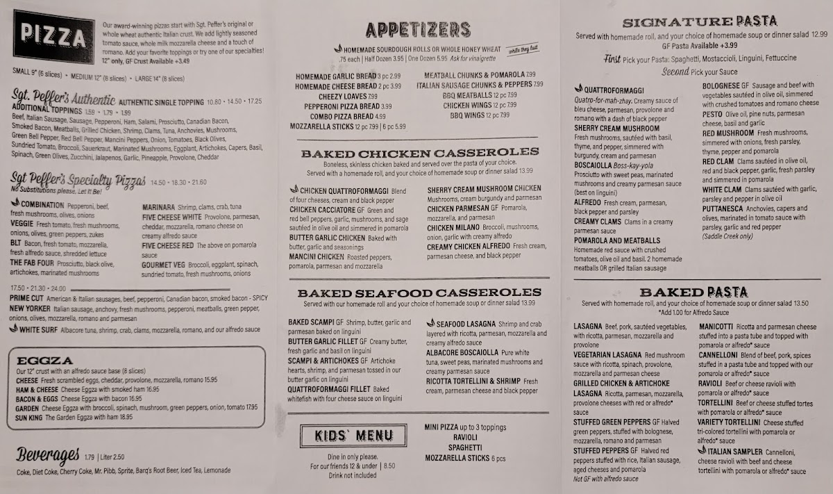 Sgt. Peffer's Cafe Italian - 2