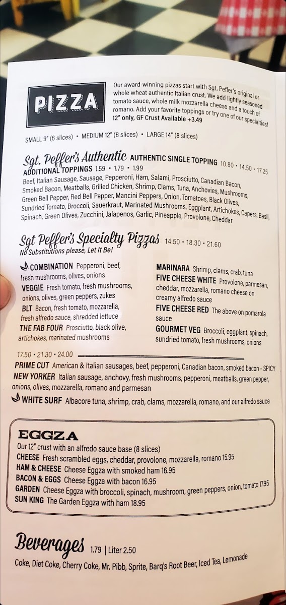 Sgt. Peffer's Cafe Italian - 9