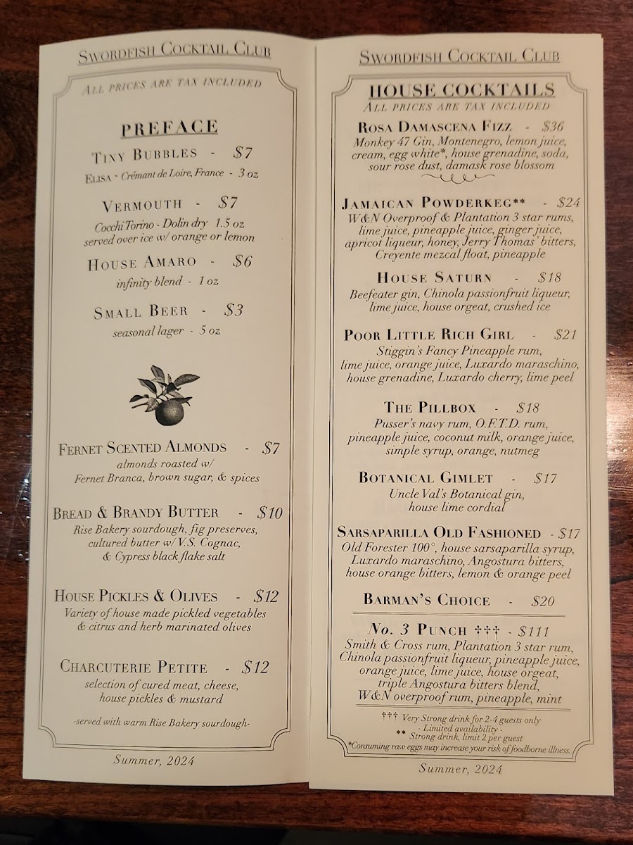 Swordfish Cocktail Club - 1