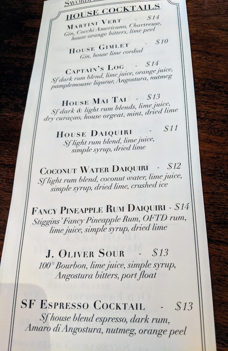 Swordfish Cocktail Club - 7