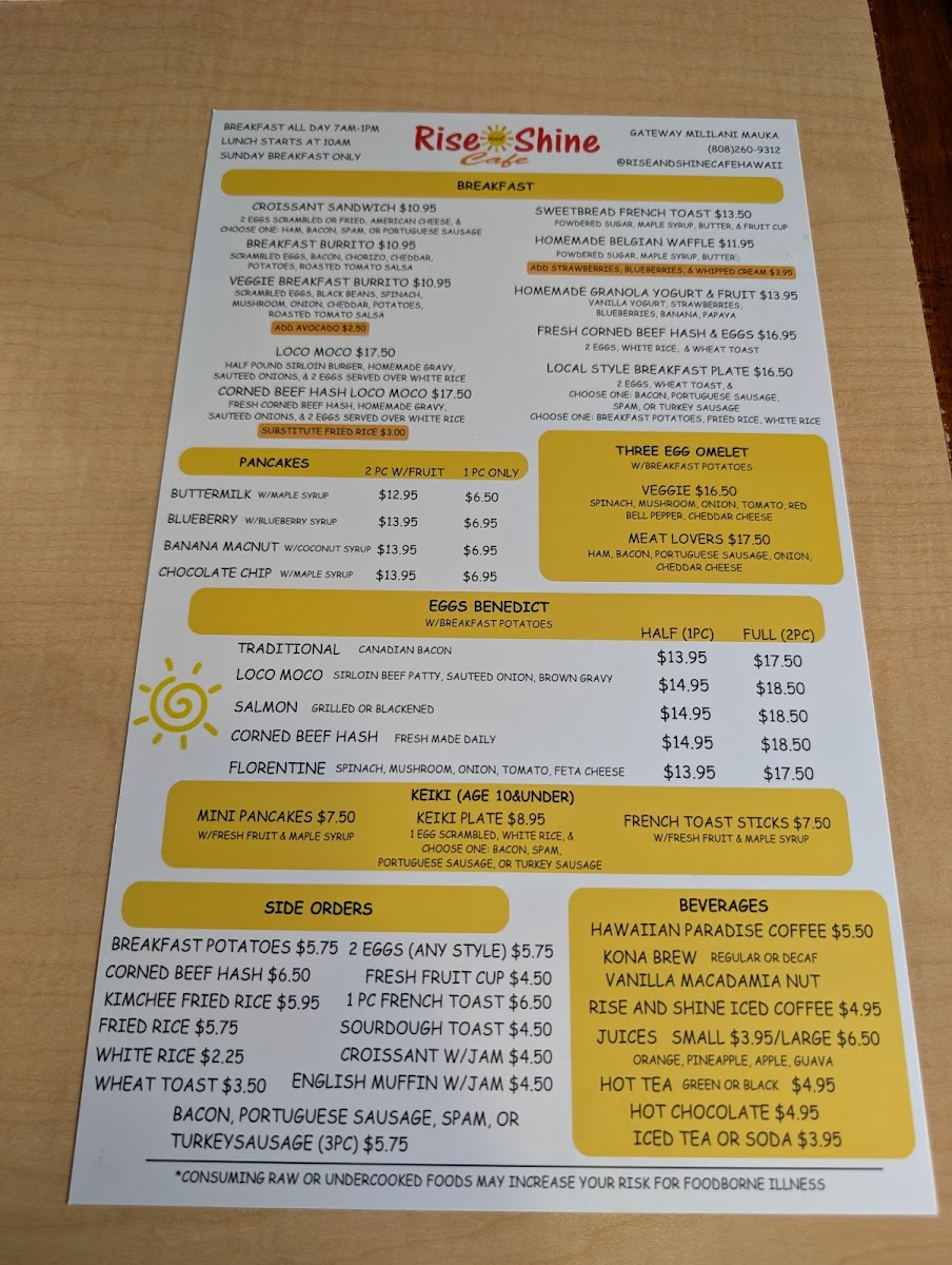 Rise and Shine Cafe - 1