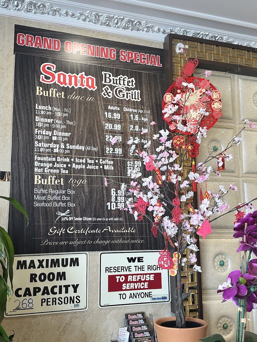 Santa Buffet & Grill - 1