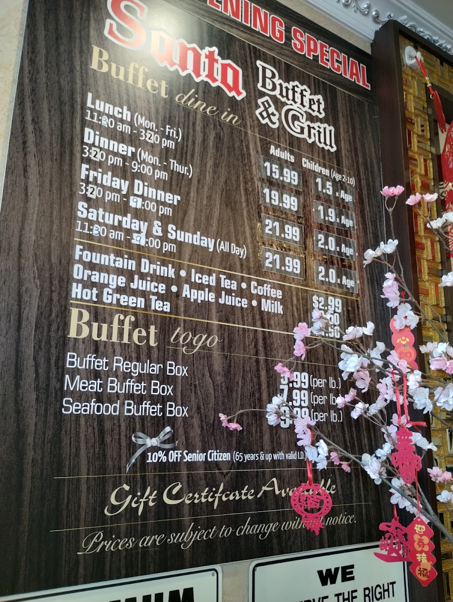 Santa Buffet & Grill - 10