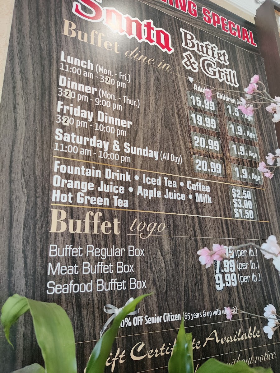 Santa Buffet & Grill - 6