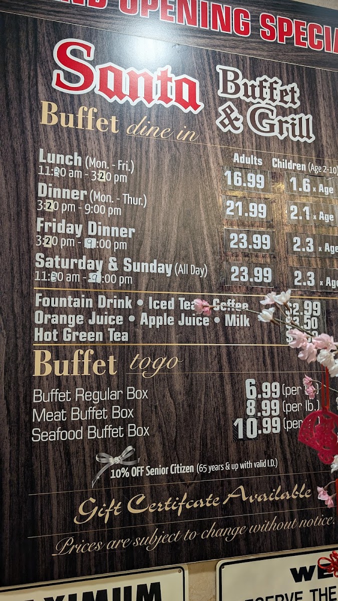 Santa Buffet & Grill - 9