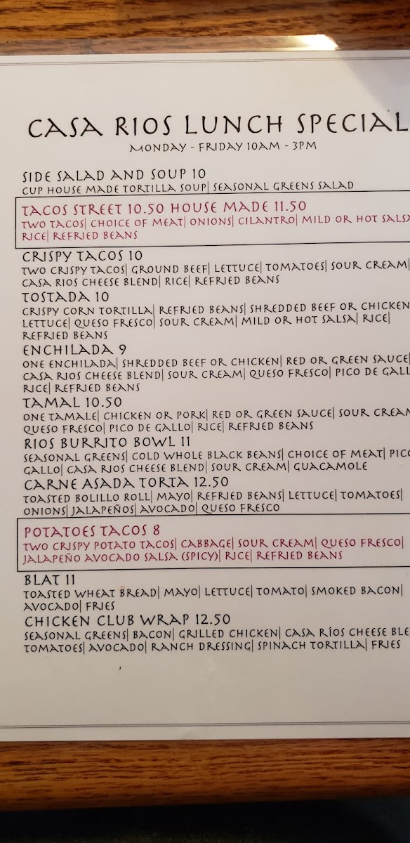 Casa Rios Grill - 10