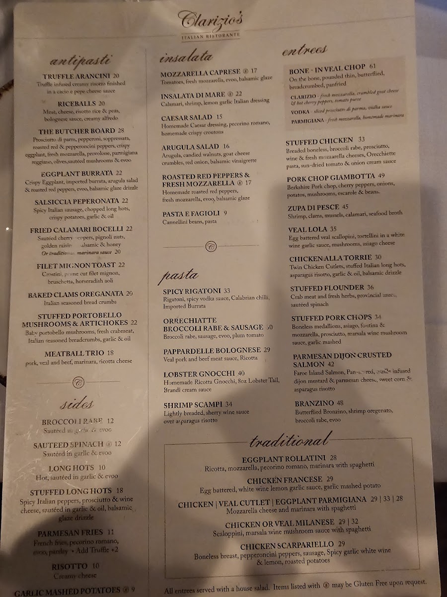 Clarizios Italian Ristorante - 1