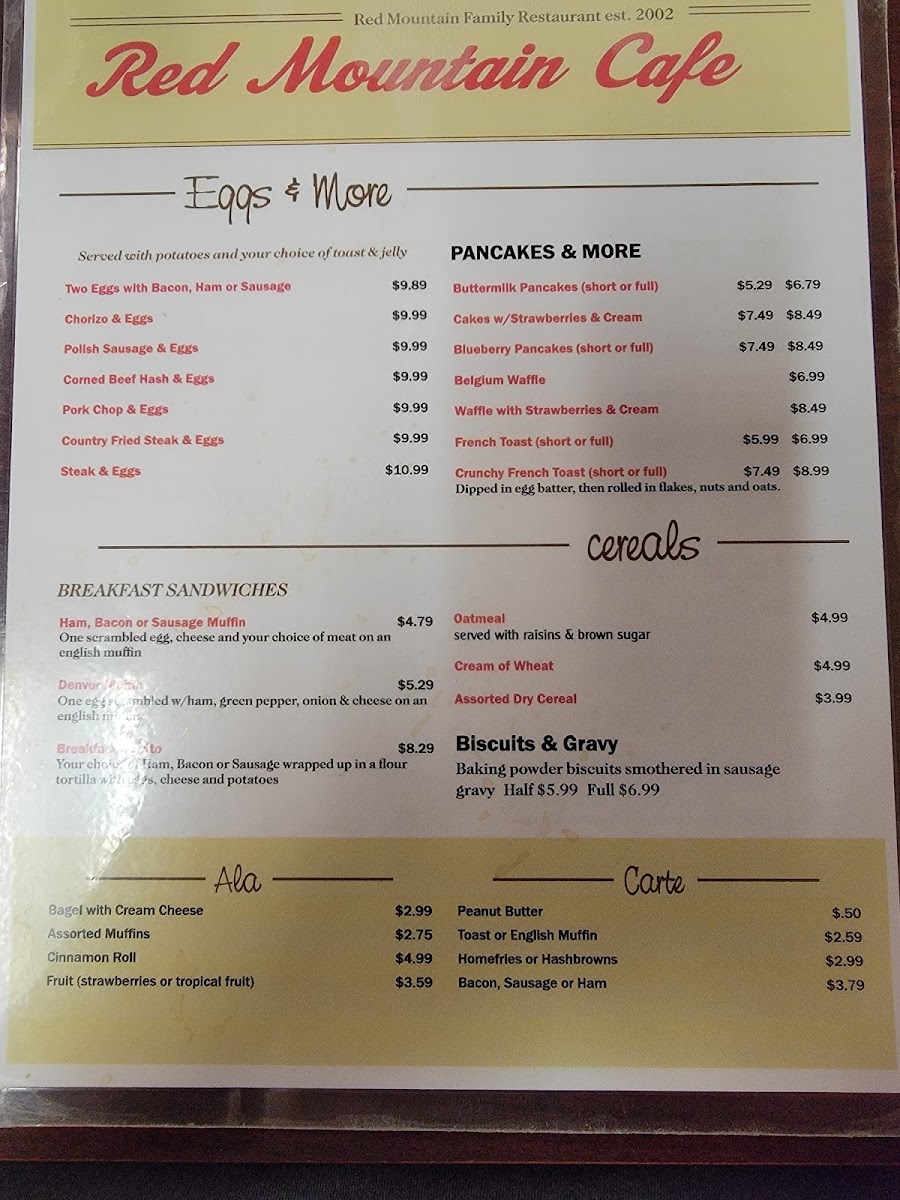 Red Mountain Cafe - 4