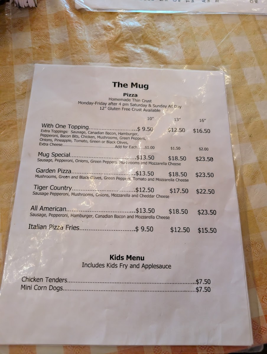 The Mug & Pizzaria - 1