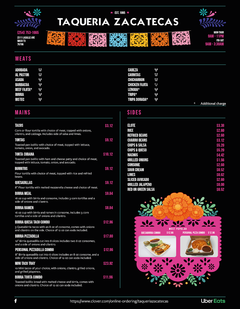 Taqueria Zacatecas - 1