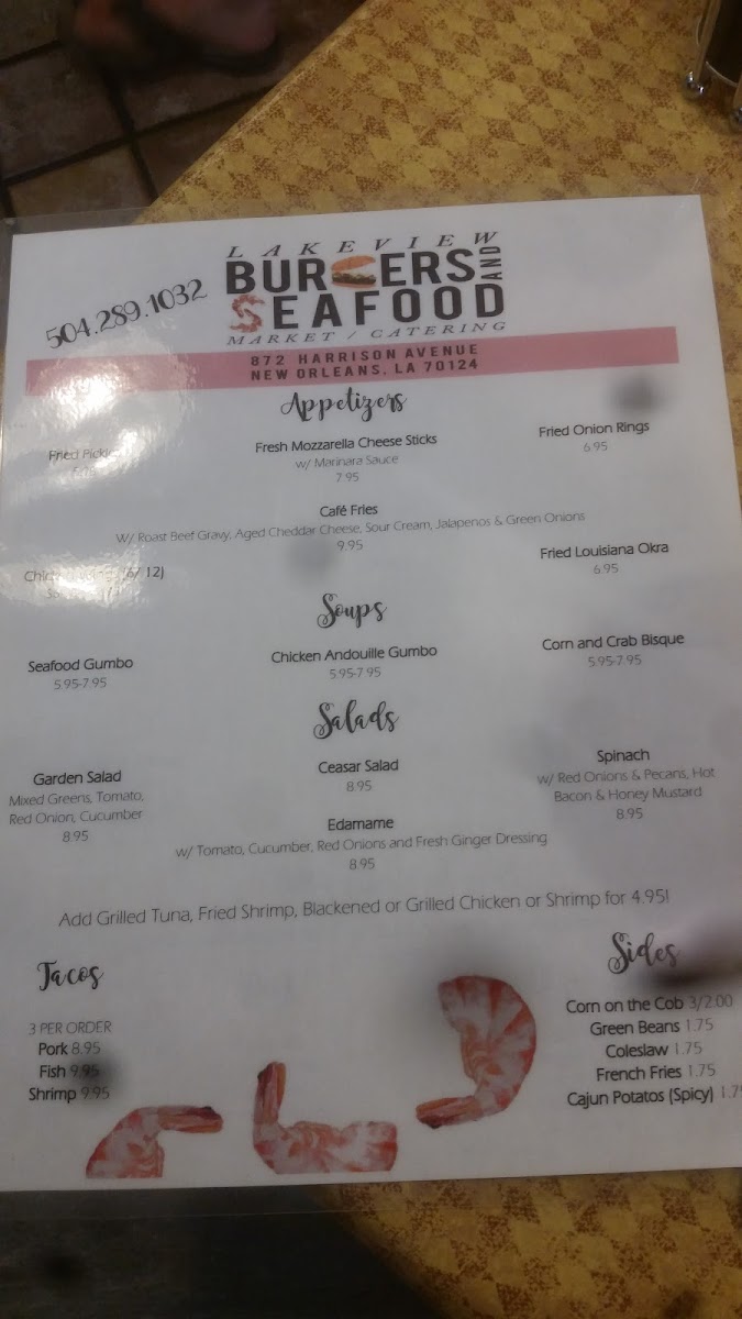 Lakeview Burgers and Seafood - 10