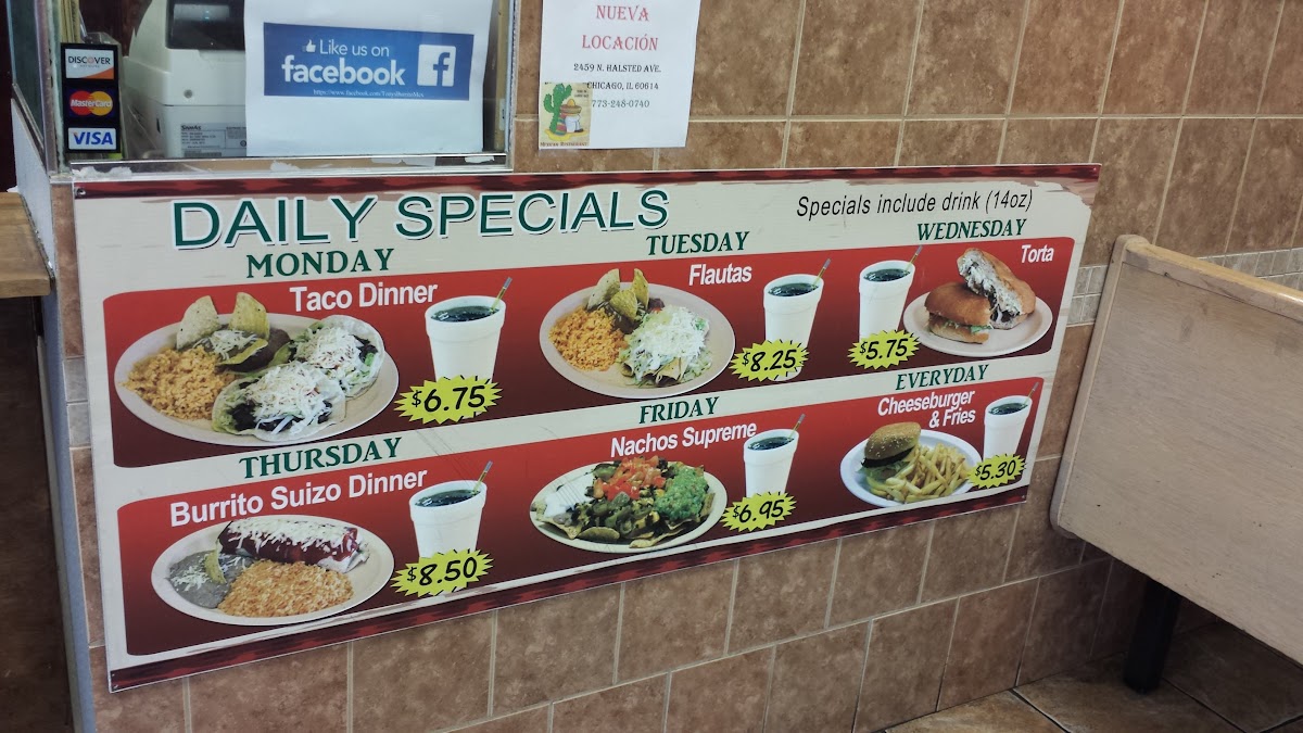 Tony’s Burrito Méx - 8